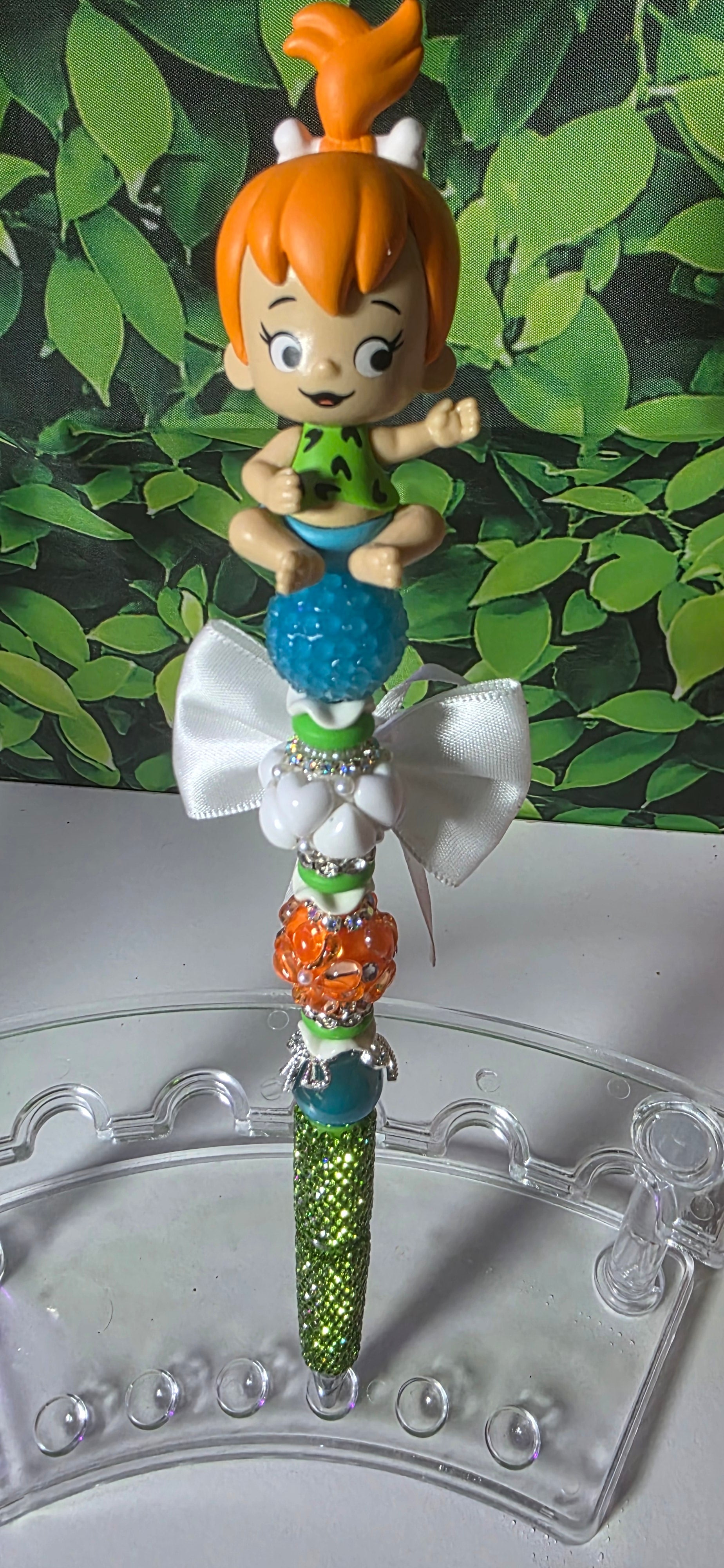 Pebbles beaded pen