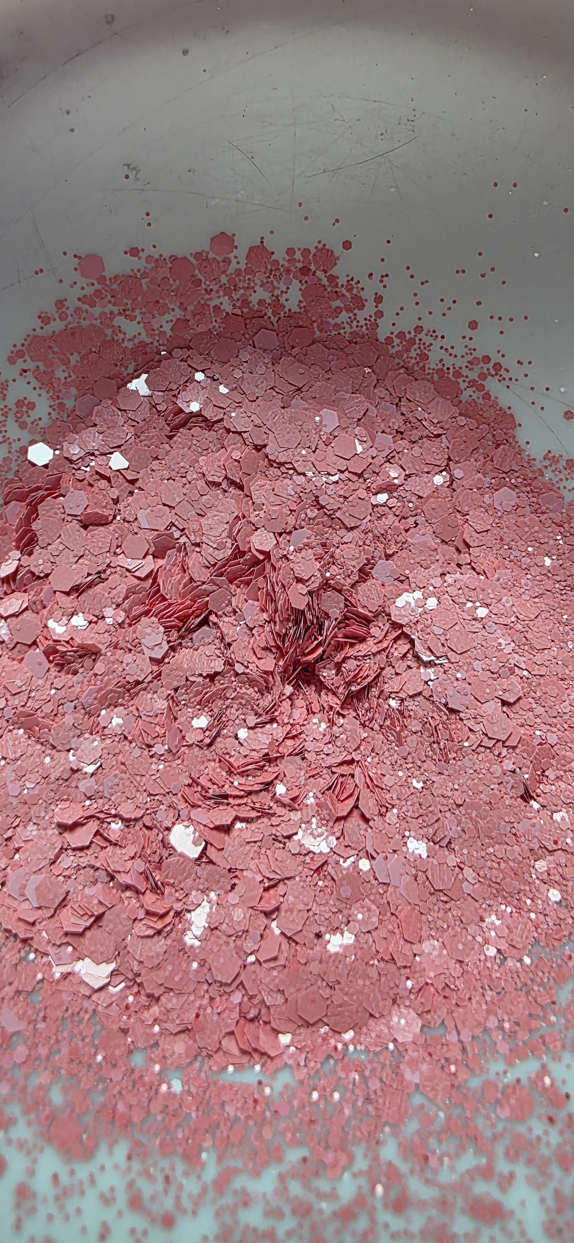 Blush Crush chunky glitter