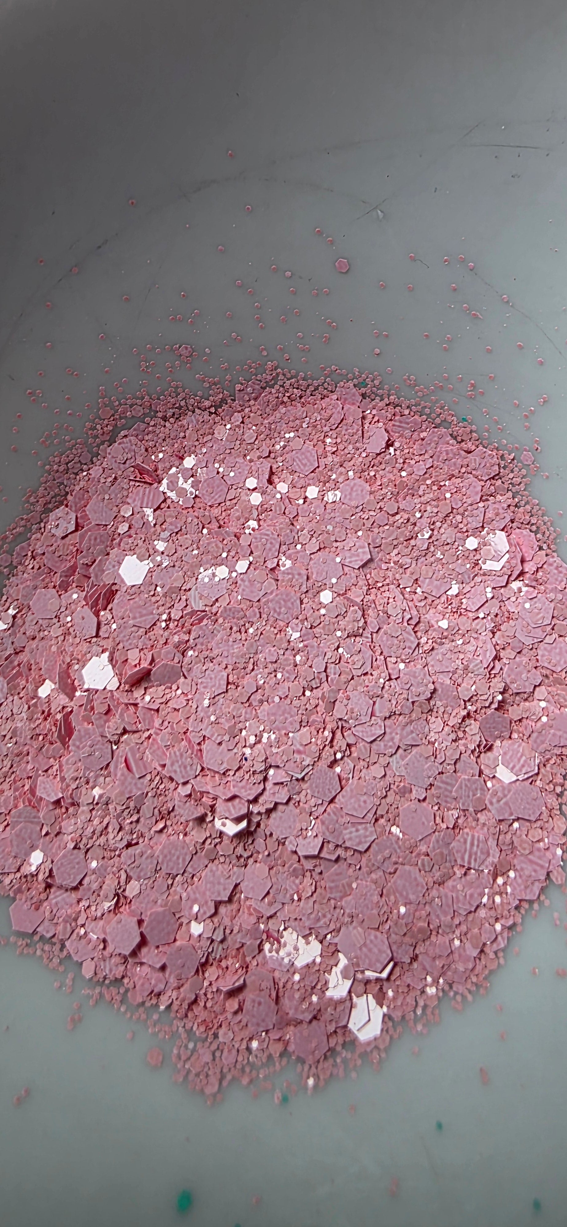 Vintage Pink chunky glitter